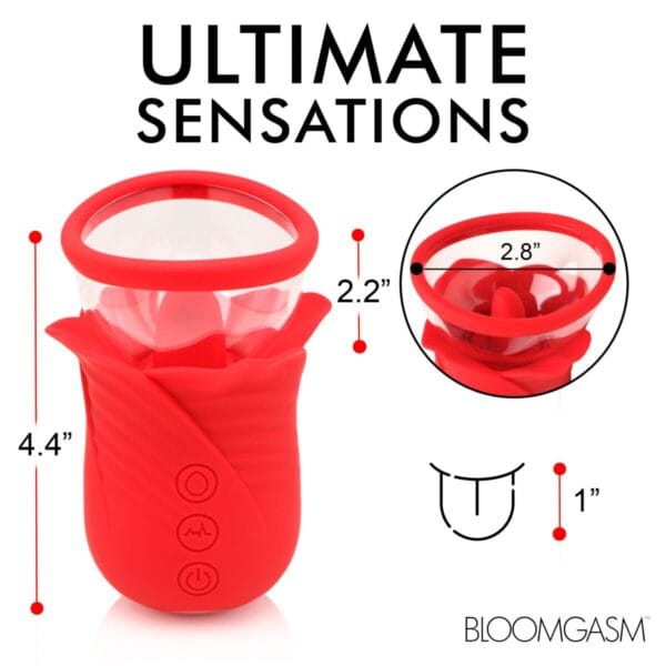 Lily Lover Sucking & Vibrating Clitoral Stimulator Lily Lover Sucking & Vibrating Clitoral Stimulator