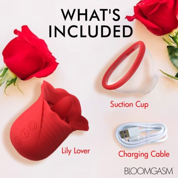 Lily Lover Sucking & Vibrating Clitoral Stimulator Lily Lover Sucking & Vibrating Clitoral Stimulator