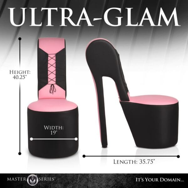Stiletto Corset Chair - Pink Stiletto Corset Chair - Pink