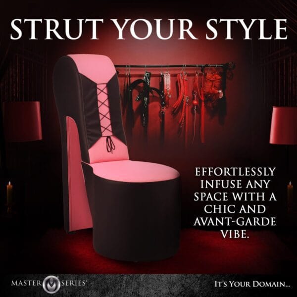 Stiletto Corset Chair - Pink Stiletto Corset Chair - Pink