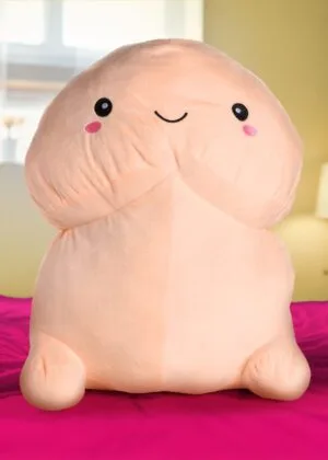 Chibi Happy Peckers Pillow - Large