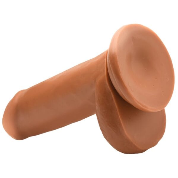 Medium Suction Cup Dildo with Balls - 6 Inch Medium Suction Cup Dildo with Balls - 6 Inch