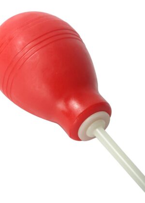 CleanStream Enema Bulb Red