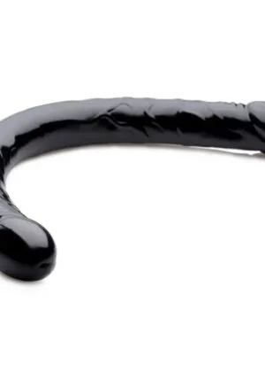 Double Ended Black Dildo
