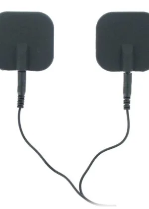 Zeus Deluxe Silicone Black Electro Pads