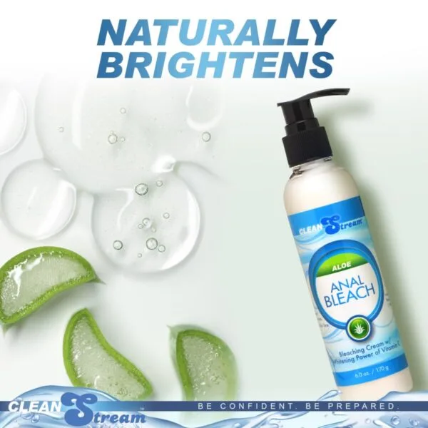Anal Bleach with Vitamin C and Aloe- 6 oz Anal Bleach with Vitamin C and Aloe- 6 oz