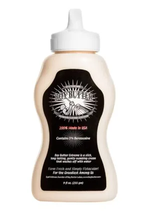 Boy Butter Extreme Desensitizing Lubricant- 9 oz