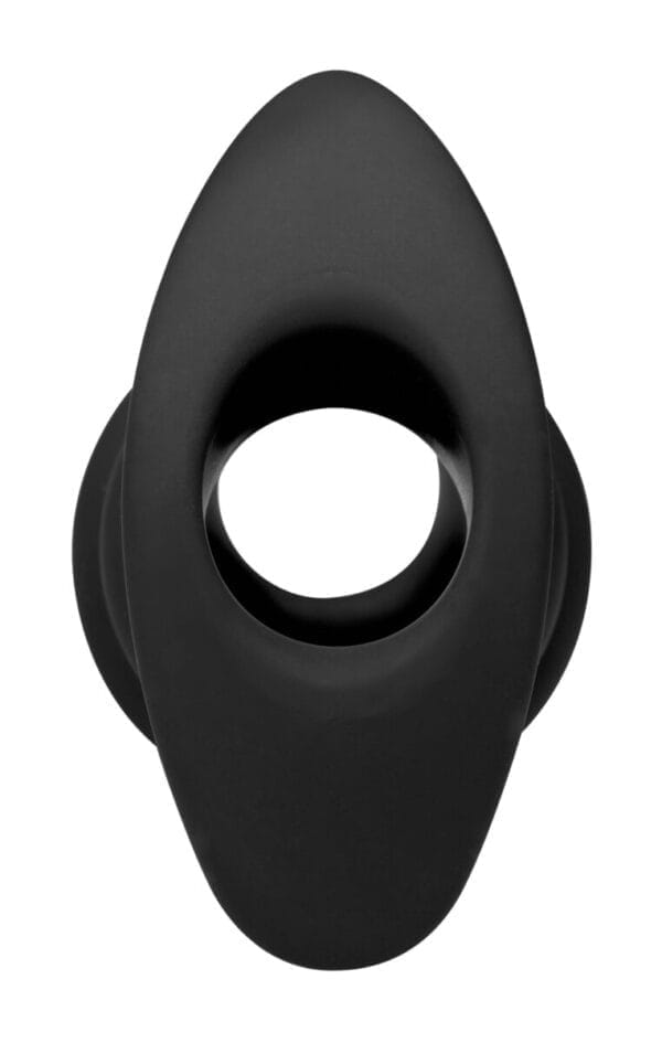 Hive Ass Tunnel Silicone Ribbed Hollow Anal Plug - Large Hive Ass Tunnel Silicone Ribbed Hollow Anal Plug - Large
