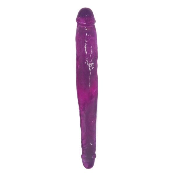 Lollicock Sweet Slim Stick Double Dildo - Purple Lollicock Sweet Slim Stick Double Dildo - Purple