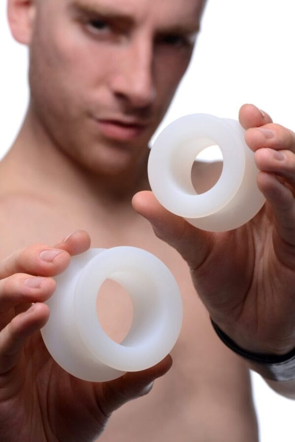 Stretch Master 2 Piece Training Silicone Ass Grommet Set Stretch Master 2 Piece Training Silicone Ass Grommet Set