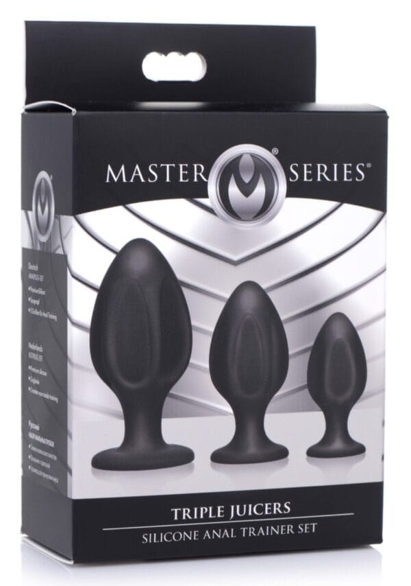 Triple Juicers Silicone Anal Trainer Set Triple Juicers Silicone Anal Trainer Set