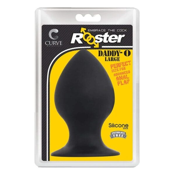 Daddy-O Silicone Anal Plug - Large Daddy-O Silicone Anal Plug - Large