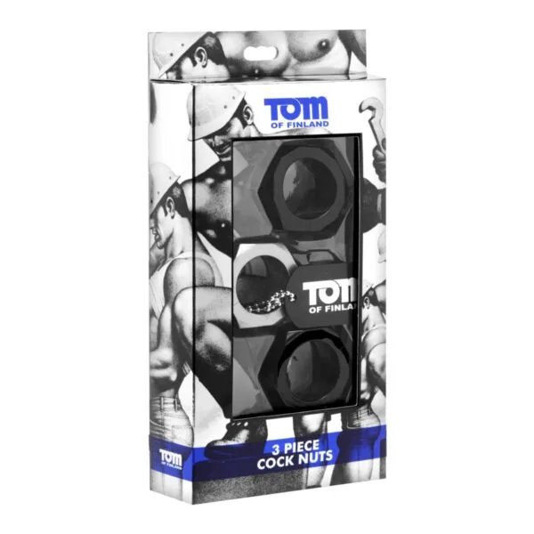 Tom of Finland 3 Piece Cock Nuts Tom of Finland 3 Piece Cock Nuts