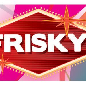 Frisky Display Sign