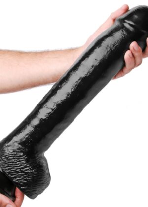 The Black Destroyer Huge 17 Inch Dildo