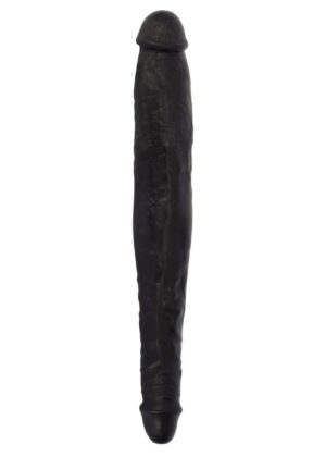 JOCK 13 Inch Tapered Double Dong Black BULK