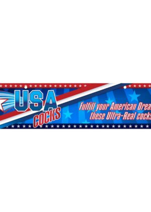USA Cocks Display Sign