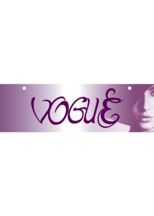 Vogue Display Sign