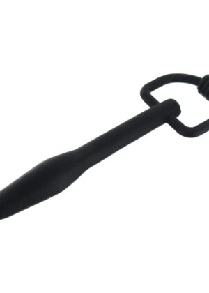 Silicone Cum-Thru D-Ring Penis Plug