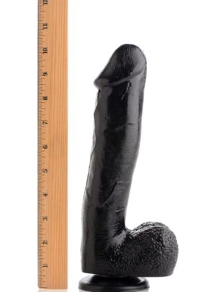 Mighty Midnight 10 Inch Dildo with Suction Cup