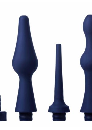 Universal 3 Piece Silicone Enema Attachment Set