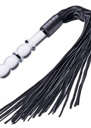 Lingam Glass Dildo Flogger