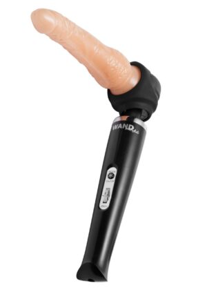 Strap Cap Vibrating Wand Harness Kit with Dildo