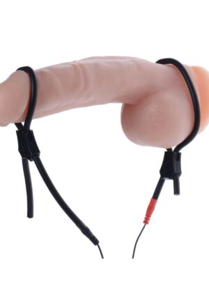 Vigor II Cock and Ball Ties and Frenum Electro Stimulator