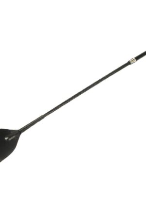 Mare Black Leather Riding Crop