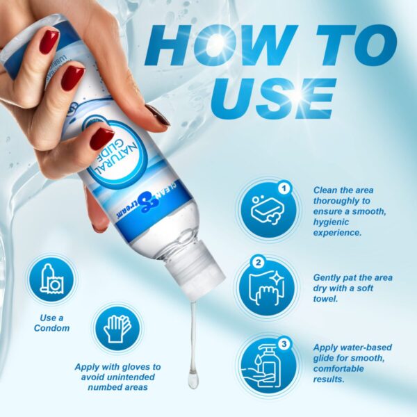 CleanStream Water-Based Anal Lube 8 oz