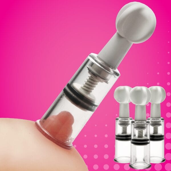 Max Twist Clit and Nipple Triple Sucker Set Max Twist Clit and Nipple Triple Sucker Set