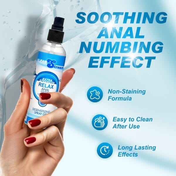 Relax Extra Strength Anal Lube - 4.4 oz Relax Extra Strength Anal Lube - 4.4 oz