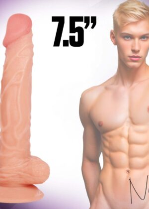 Raging Cockstars Nasty Boy Nick 7.5 Inch Realistic Dildo