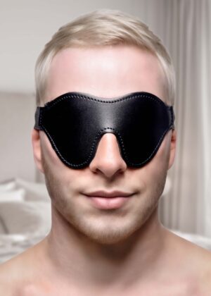Black Fleece Lined Blindfold