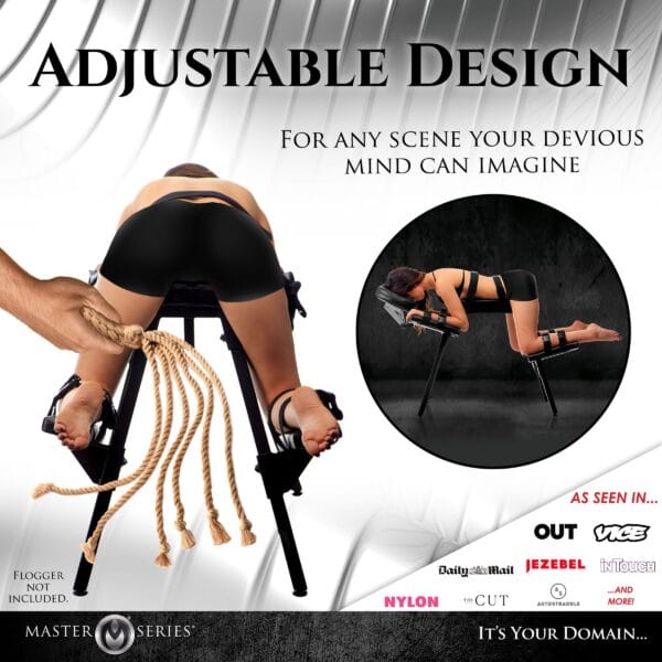 Obedience Extreme Sex Bench with Restraint Straps Obedience Extreme Sex Bench with Restraint Straps