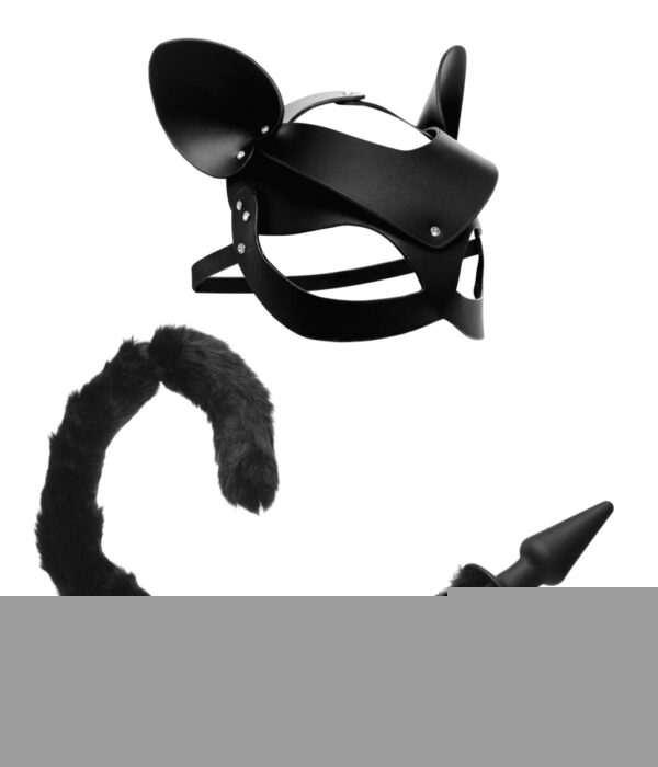 Leather Body Harness with Removable Bra