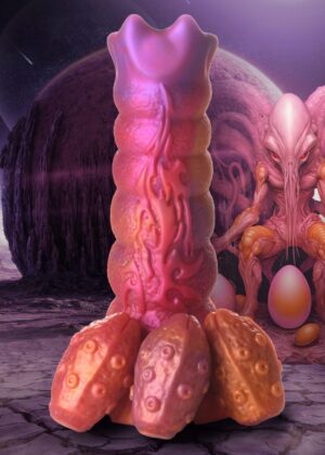 Nymphoid Ovipositor Silicone Dildo
