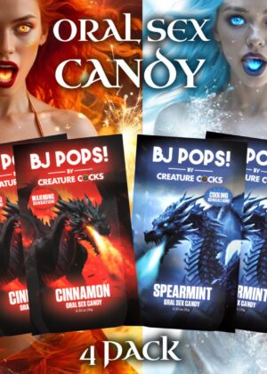Creature Cocks BJ Pops 4 Count Sampler Pack