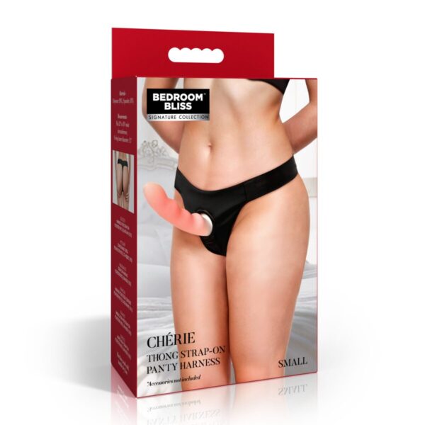 Cherie Thong Strap-On Panty Harness - Small