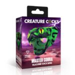 Master Cobra Silicone Cock Ring - Green