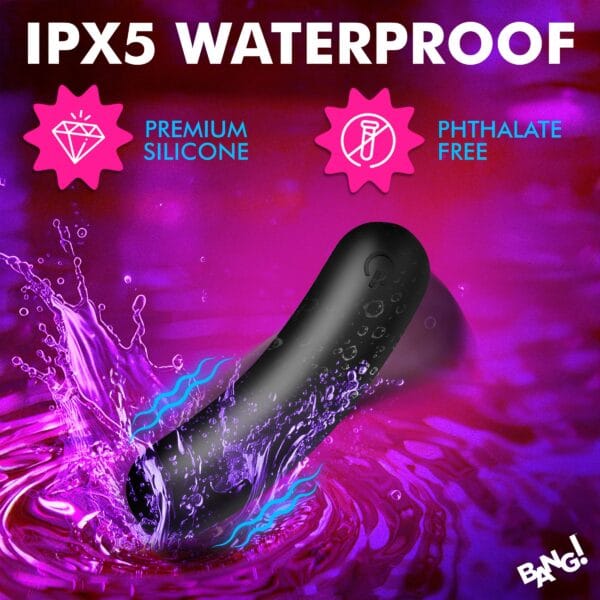 Flexible Silicone Bullet - Black