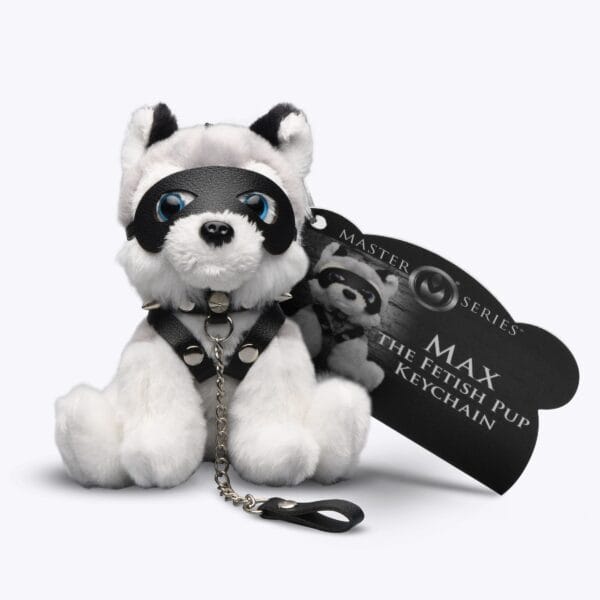 Max the Fetish Pup Keychain Max the Fetish Pup Keychain
