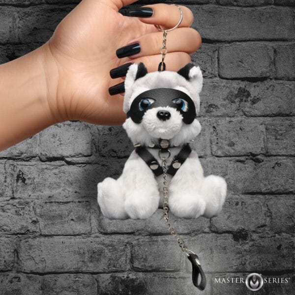 Max the Fetish Pup Keychain Max the Fetish Pup Keychain