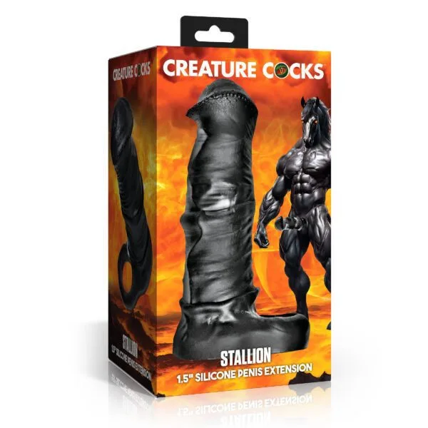 Stallion 1.5" Silicone Penis Extension Stallion 1.5" Silicone Penis Extension