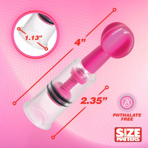 MAXtwist Clit & Nipple Triple Sucker Set - Pink