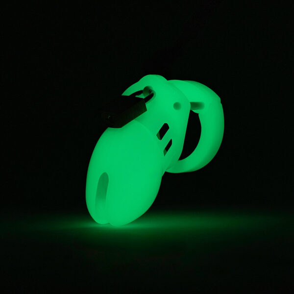 Glow-In-The-Dark Male Chastity Device - Small