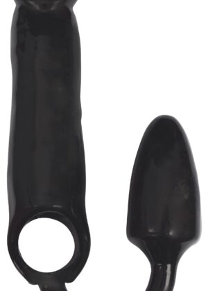 XXXPander Sheath with Smooth Plug - Black