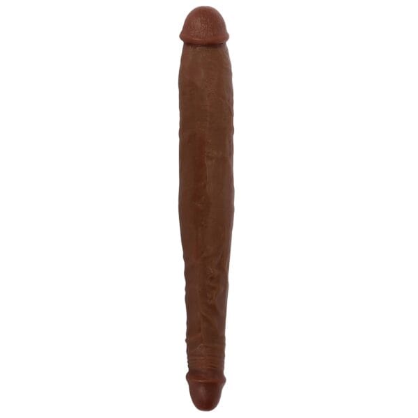 JOCK 13 Inch Tapered Double Dong Brown BULK JOCK 13 Inch Tapered Double Dong Brown BULK