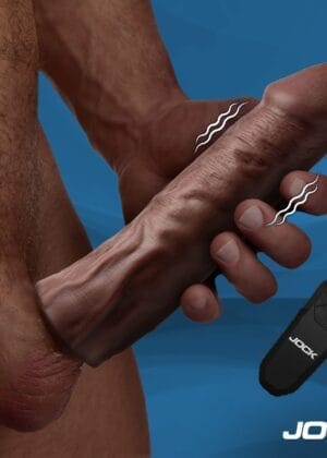 Enhancers Vibrating Penis Extension w/ Remote - Dark
