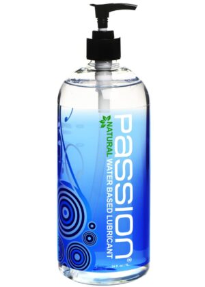 Passion Natural Water-Based Lubricant - 34 oz